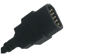 Rs232small all plastic plug connecting CABLE customization