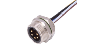 7 / 8 panel end waterproof connector with wire installation PCB