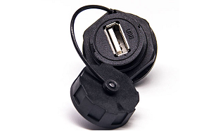  Industry Waterproof USB /F panel connector