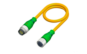 Male to female waterproof M16 connector