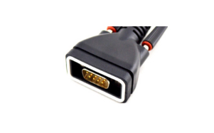 RS 232 waterproof connector male